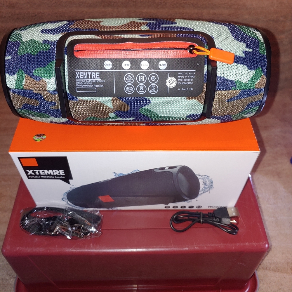 Bluetooth Speaker Portable - Camo - Picture 11 of 13